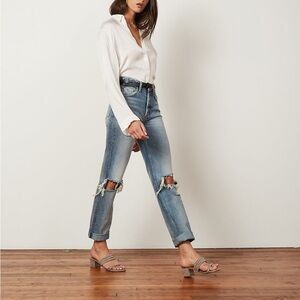 Boyish “The Tommy” Jeans in Tokyo Story Wash